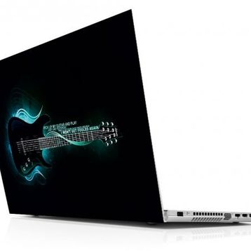 Sticker Masters Music Guitar Laptop Duvar Stickerı
