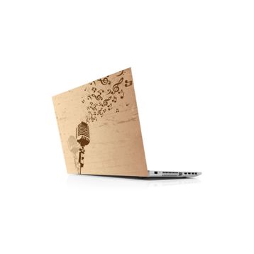 Sticker Masters Music Retro Laptop Sticker
