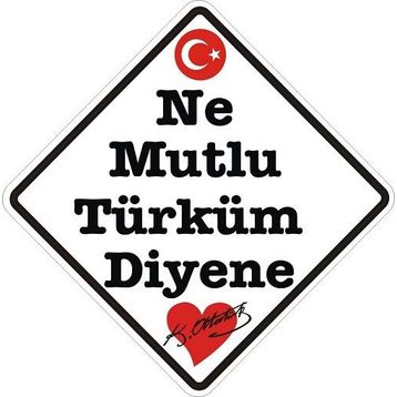 Sticker Masters Ne Mutlu Türküm Diyene Sticker