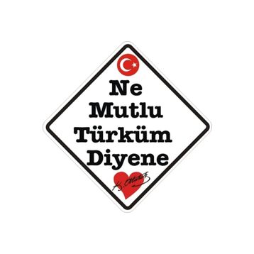 Sticker Masters Ne Mutlu Türküm Diyene Sticker