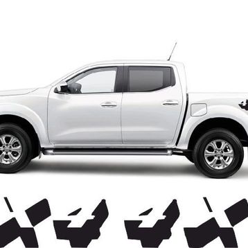 Sticker Masters Nissan Navara 4x4 Sticker Set