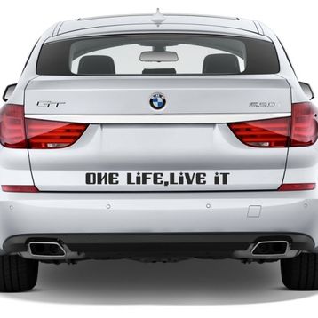 Sticker Masters One Life Live it Sticker