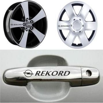 Sticker Masters Opel Rekord Kapı Kolu Jant Sticker