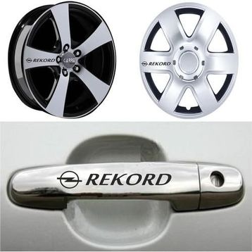 Sticker Masters Opel Rekord Kapı Kolu Jant Sticker