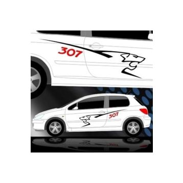 Sticker Masters Peugeot 307 Sticker Set