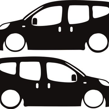 Sticker Masters Peugeot Bipper Basık Araç Sticker