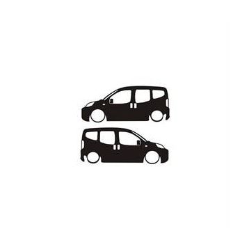 Sticker Masters Peugeot Bipper Basık Araç Sticker