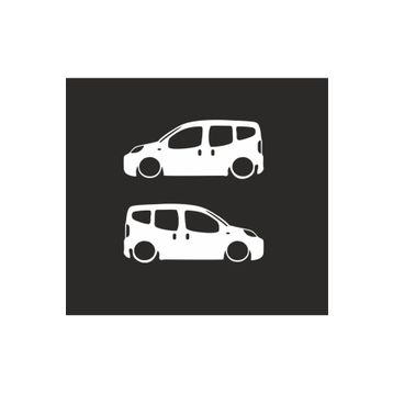 Sticker Masters Peugeot Bipper Basık Araç Sticker