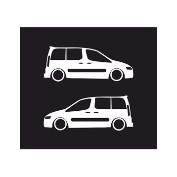 Sticker Masters Peugeot Partner Basık Sticker