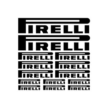 Sticker Masters Pirelli Sponsor Set Sticker