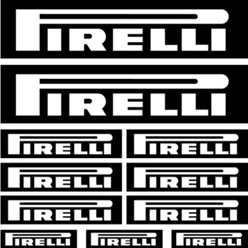 Sticker Masters Pirelli Sponsor Set Sticker