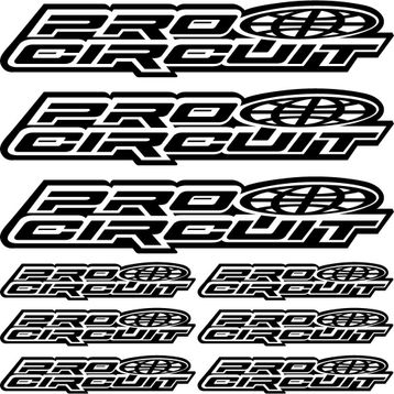Sticker Masters Pro Circuit Sponsor Set Sticker