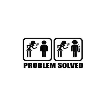 Sticker Masters Problem Solved Sticker