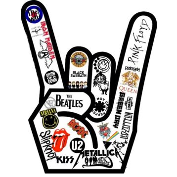 Sticker Masters Punk İşaret Sticker