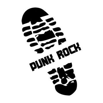 Sticker Masters Punk Rock Foot Sticker