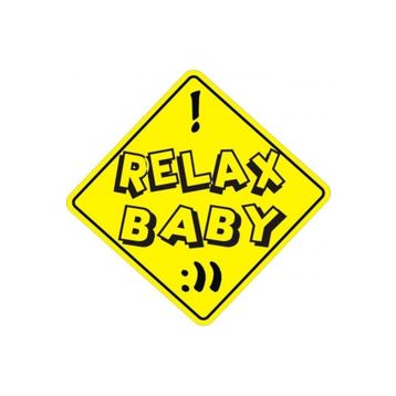 Sticker Masters Relax Baby Sticker