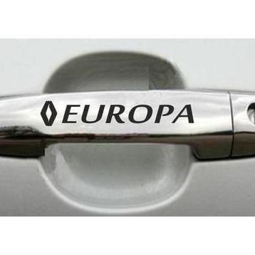 Sticker Masters Renault Europa Kapı Kolu Jant Sticker