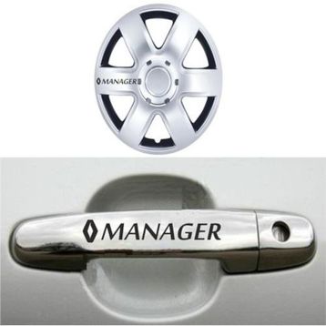 Sticker Masters Renault Manager Kapı Kolu Jant Sticker