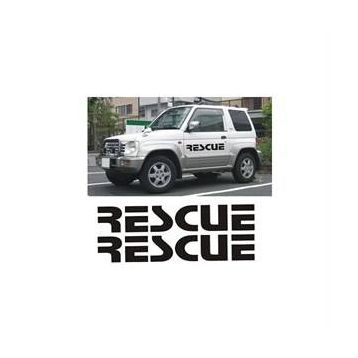Sticker Masters Rescue Jeep Sticker