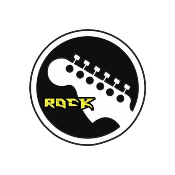 Sticker Masters Rock Gitar Sticker