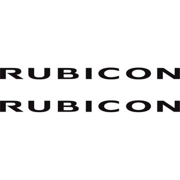 Sticker Masters Rubicon Sticker