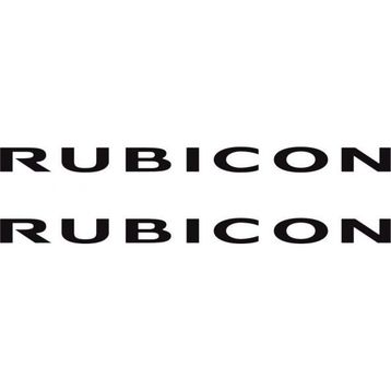Sticker Masters Rubicon Sticker