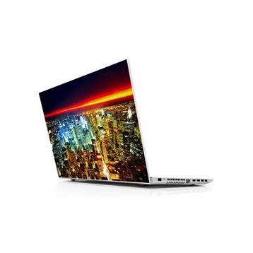 Sticker Masters Şehirde Gün Batımı Laptop Duvar Stickerı