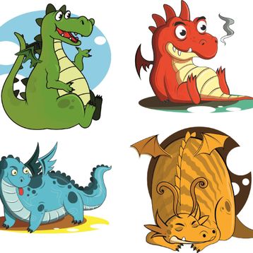 Sticker Masters Sevimli Canavarlar Duvar Çocuk Odası Sticker