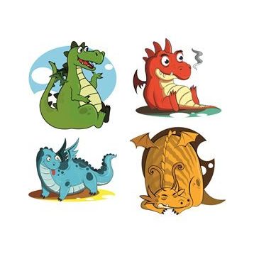 Sticker Masters Sevimli Canavarlar Duvar Çocuk Odası Sticker