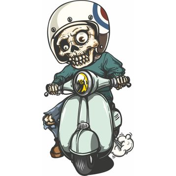Sticker Masters Sevimli İskeletler Sticker