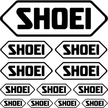 Sticker Masters Shoei Sponsor Set Sticker