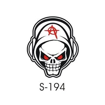 Sticker Masters Skull Anarchy Sticker