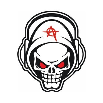 Sticker Masters Skull Anarchy Sticker