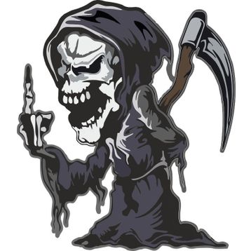 Sticker Masters Skull Azrail Sticker