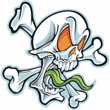 Sticker Masters Skull Sticker