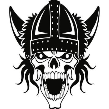 Sticker Masters Skull With Hat Sticker