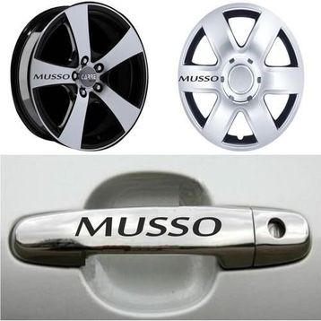 Sticker Masters Ssangyong Musso Kapı Kolu Jant Sticker