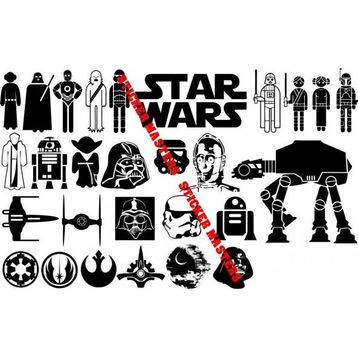 Sticker Masters Star Wars Sticker Set