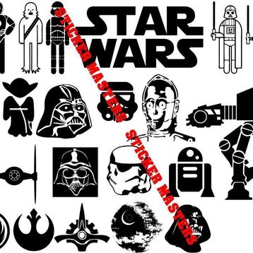 Sticker Masters Star Wars Sticker Set
