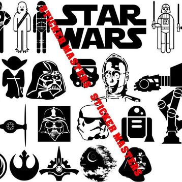 Sticker Masters Star Wars Sticker Set