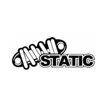 Sticker Masters Static Black Sticker