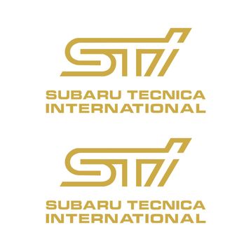 Sticker Masters Subaru Sti Sticker Set