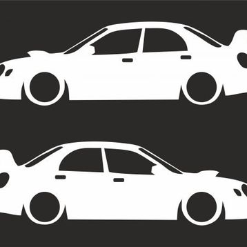 Sticker Masters Subaru Sti Sticker Set