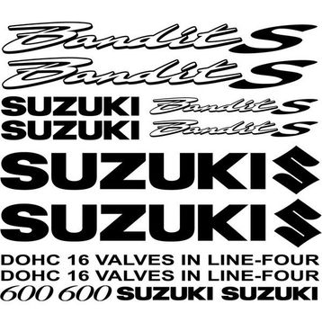 Sticker Masters Suzuki 600 Bandit S 1 Sticker Set