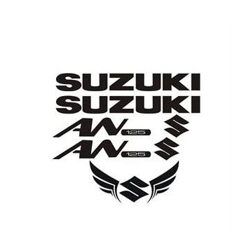 Sticker Masters Suzuki An 125 Sticker Set