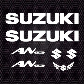Sticker Masters Suzuki An 125 Sticker Set