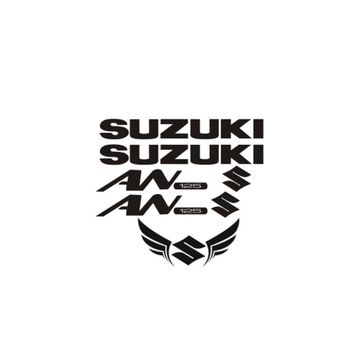 Sticker Masters Suzuki An 125 Sticker Set