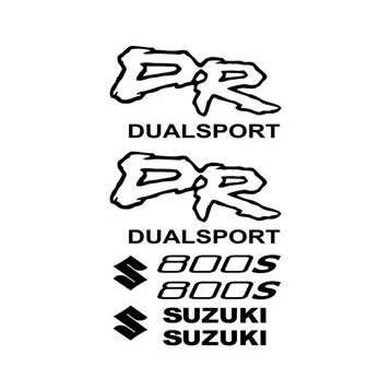 Sticker Masters Suzuki DR 800 Sticker Set