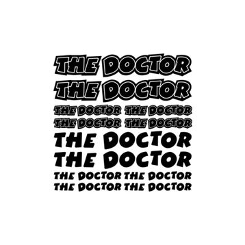 Sticker Masters The Doctor Sponsor Set Sticker