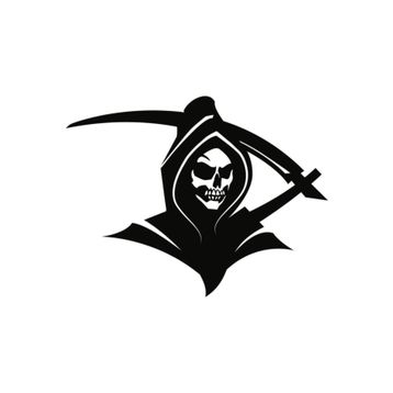 Sticker Masters The Reaper Skull Sticker